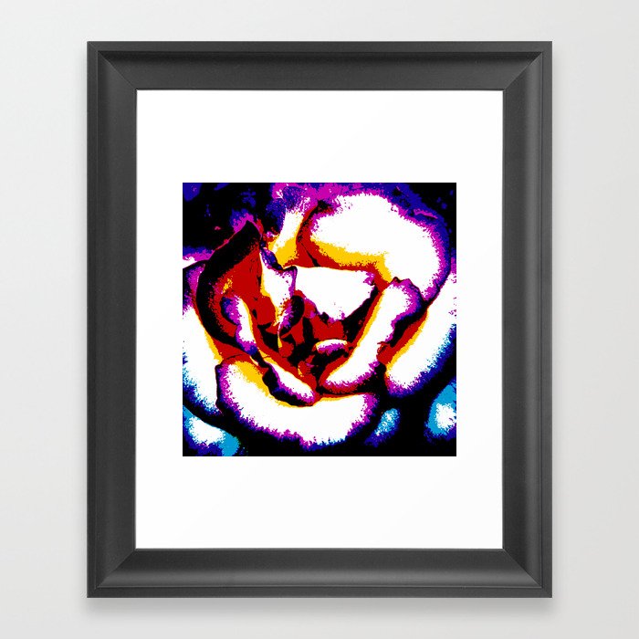 Rose Framed Art Print