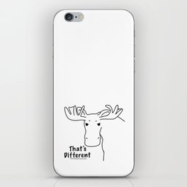 Mikey the Minnesota Moose - That's Different iPhone Skin