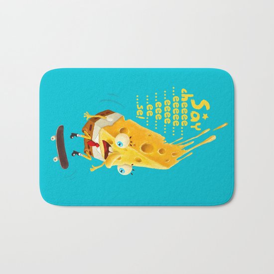 Say cheese Bath Mat