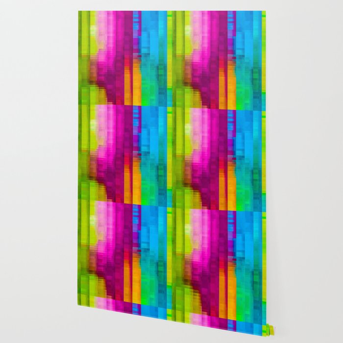 Vertical Rainbow Color Palette Wallpaper By Artaddiction45 Society6