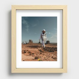Lost in space Recessed Framed Print