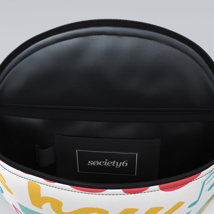 Music Is How You Decorate Time Typography Fanny Pack By Rawresh6