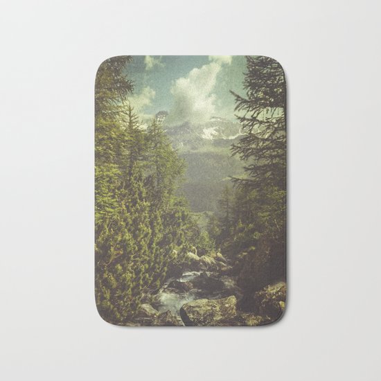 Mountain View - Italian Alps Bath Mat