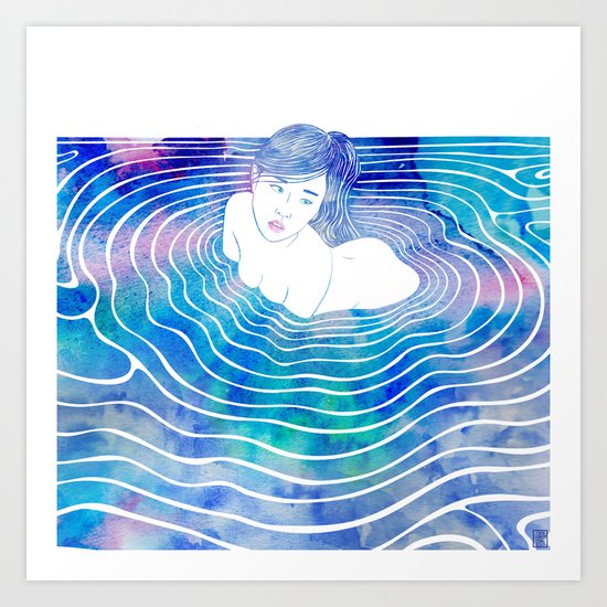 Water Nymph LXXXIX Art Print