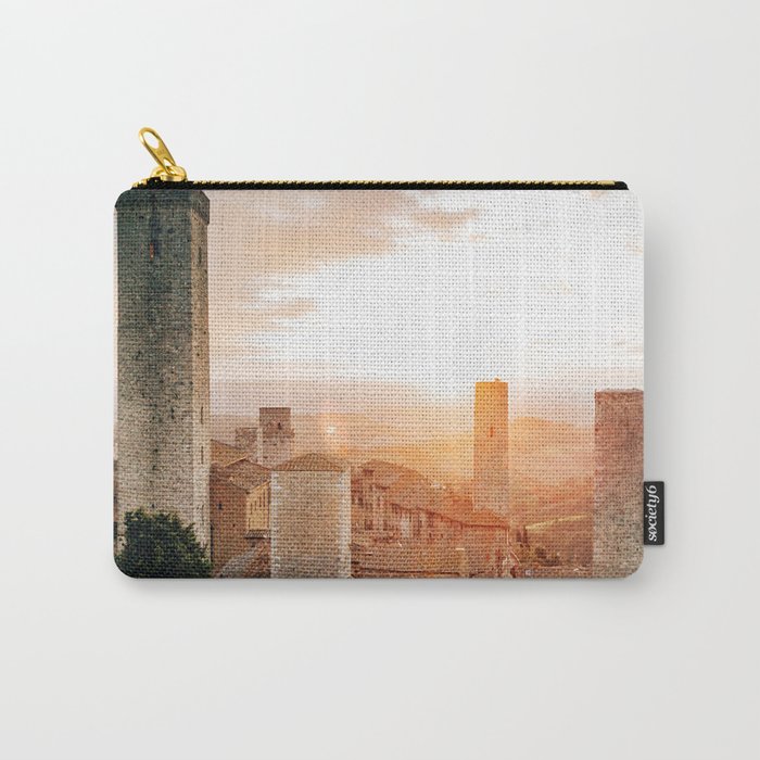 san gimignano towers Carry-All Pouch