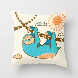 Just Hang In There Throw Pillow