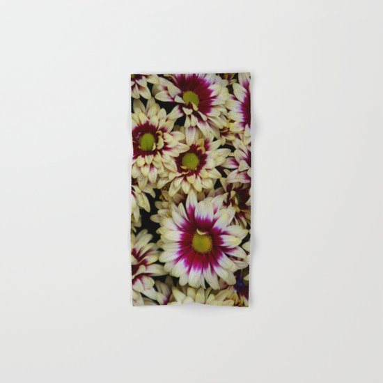 Multi color daisies! Hand & Bath Towel
