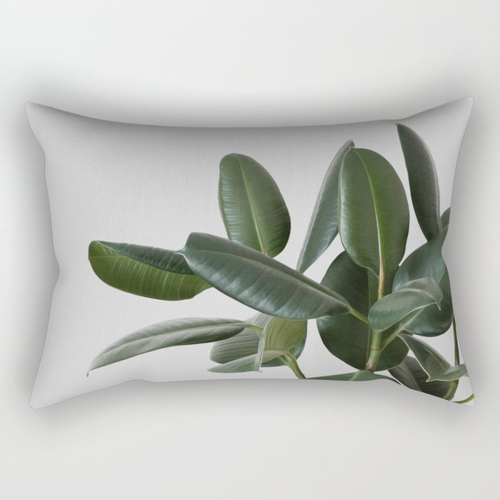 Rubber plant Rectangular Pillow