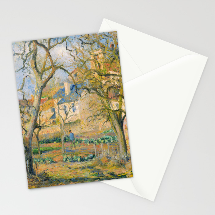 Camille Pissarro Impressionism Boxed Note Cards Set with Envelopes 