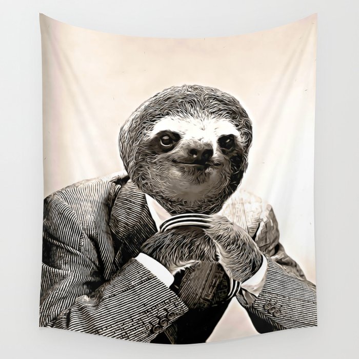 Sloth tapestry store