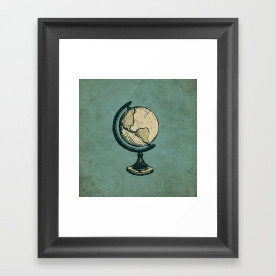 Travel On Framed Art Print