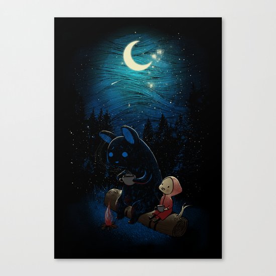 Camping 2 Canvas Print