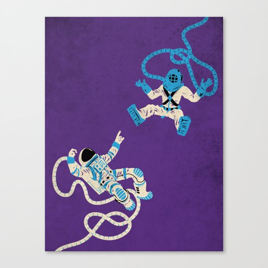 Strange Encounters Canvas Print