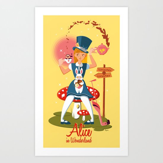 Alice Art Print
