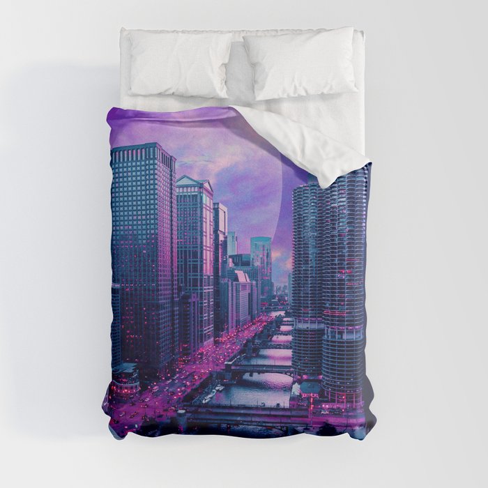 Chicago City Duvet Cover