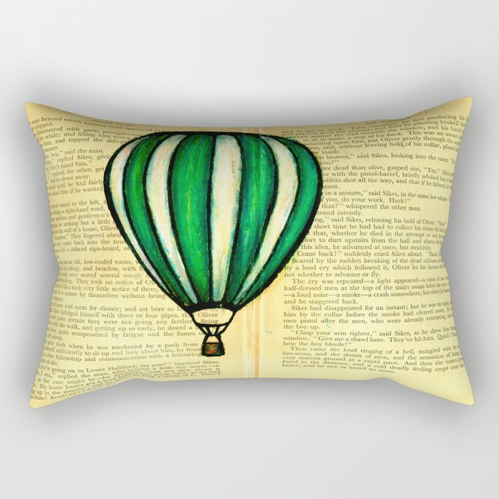 When Are You Going To Come Down?  Rectangular Pillow