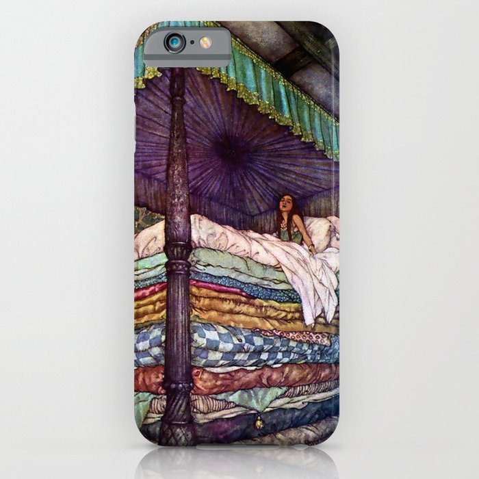 “The Real Princess” by Edmund Dulac iPhone Case