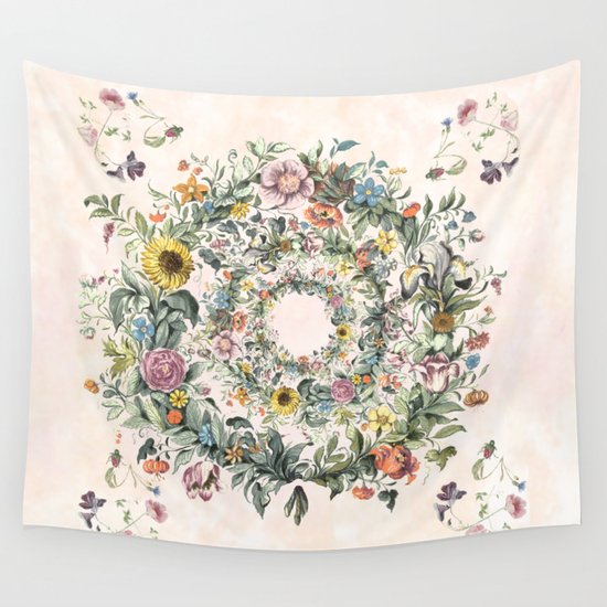 Circle of life Wall Tapestry