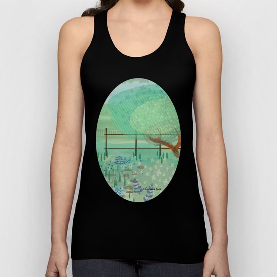 Country Lane Unisex Tank Top