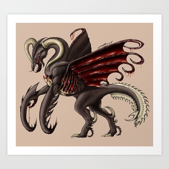 Demon Art Print