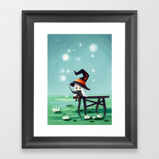 Bubbles Framed Art Print