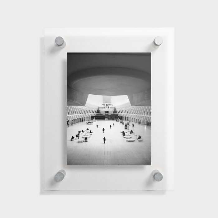 Dreamy Architecture | NYC Black and White Floating Acrylic Print