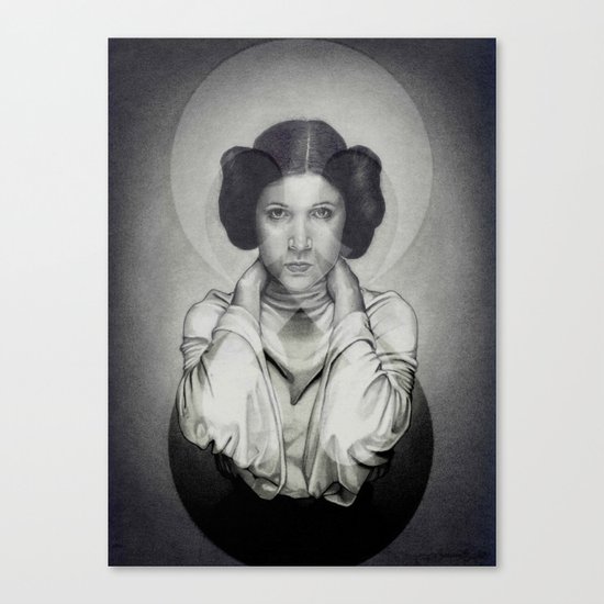 Star Wars Princess Leia Canvas Print