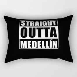 Straight Outta Medellin Rectangular Pillow