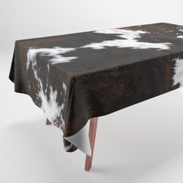 Modern cow hide animal print Tablecloth