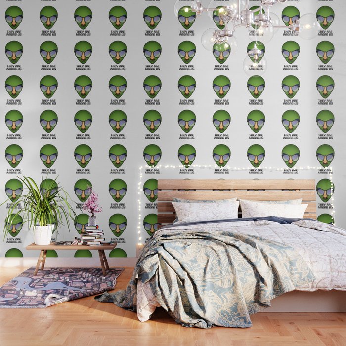 They Are Among Us Wallpaper By Area51designs Society6