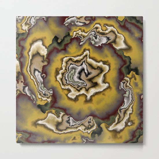 Turbulence in CMR 00 Metal Print
