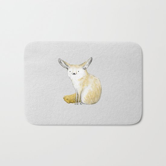 Fennec Fox Bath Mat
