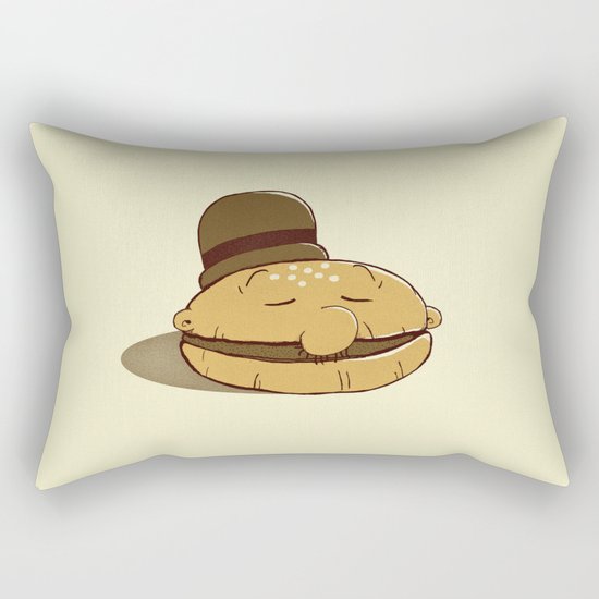 Burger Fiend Rectangular Pillow