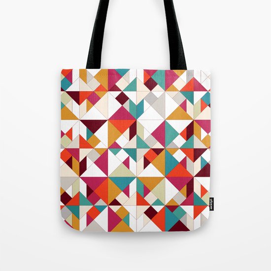 tangram geo Tote Bag