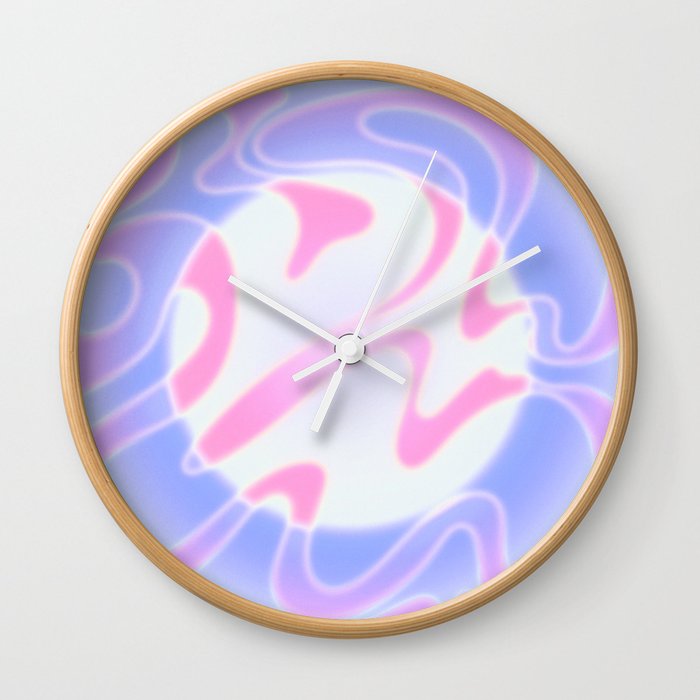 Calming Energy (Cool Colors Version) Wall Clock