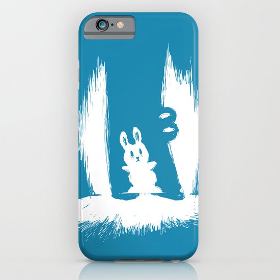 cornered! (bunny and crocodile) iPhone & iPod Case