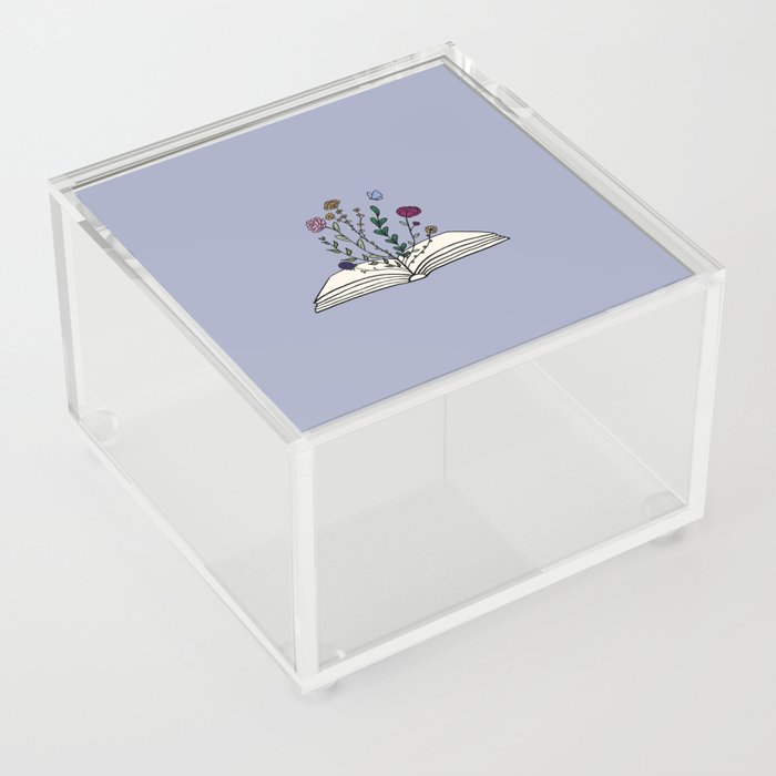 From Books, We Bloom Acrylic Box