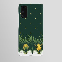 Golden frog Android Case