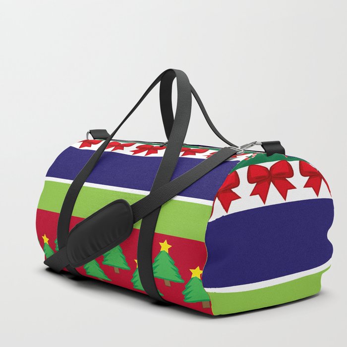 christmas pattern Duffle Bag