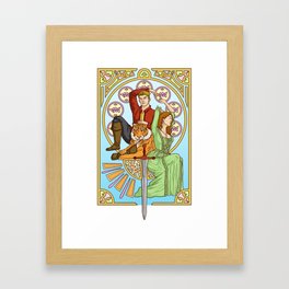 Fantasy Card Framed Art Print