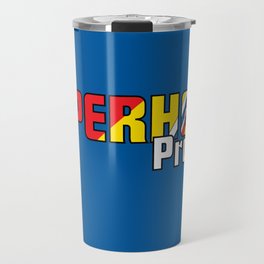 Superhero Project logo Travel Mug