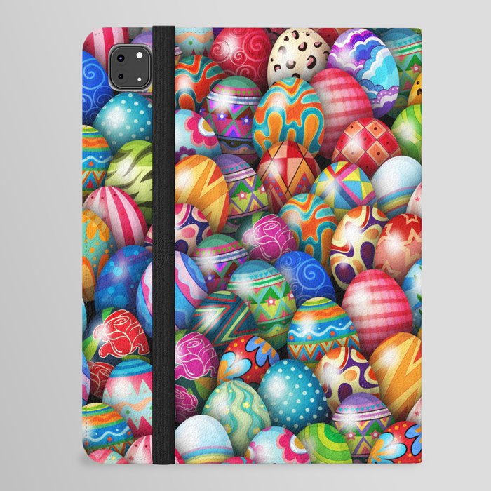 Easter eggs iPad Folio Case