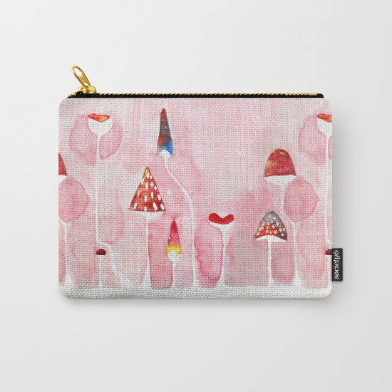 mushrooms Carry-All Pouch