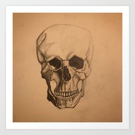 The Form - Skull Art Print