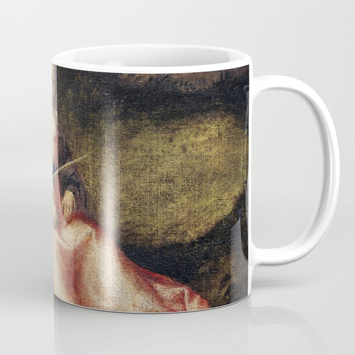 Woman with Unicorn (1510) Coffee Mug