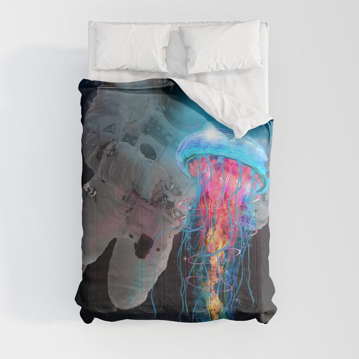 Space Jellyfish Comforter