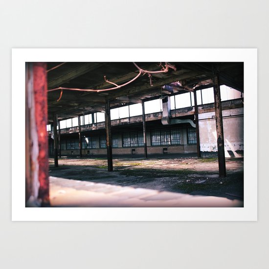 Echos of Industry Art Print
