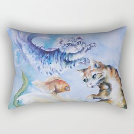 Mercats (cat fish) Rectangular Pillow