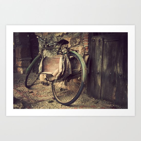 bicicleta Art Print