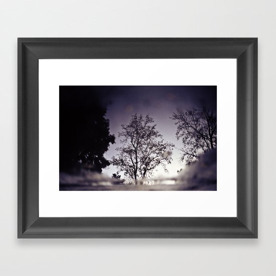 Puddletree Framed Art Print
